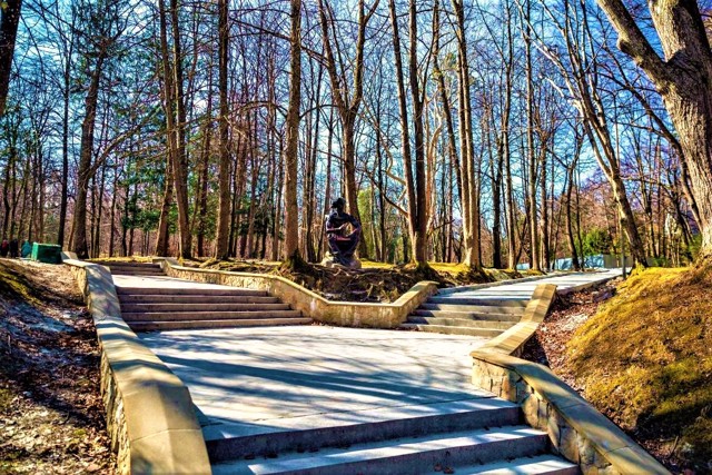 Курортний парк Адамівка, Трускавець