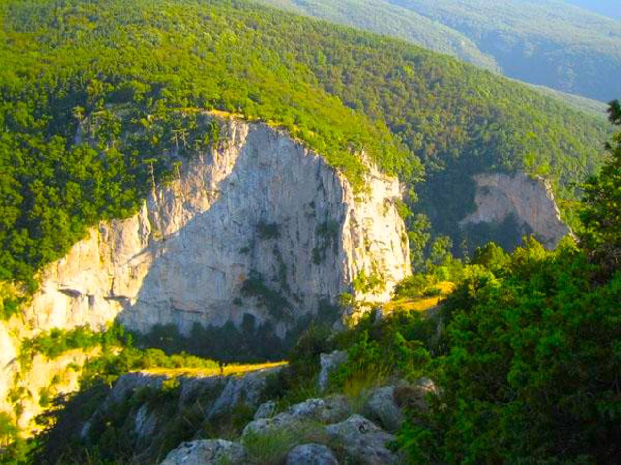 Большой каньон Крыма, Соколиное