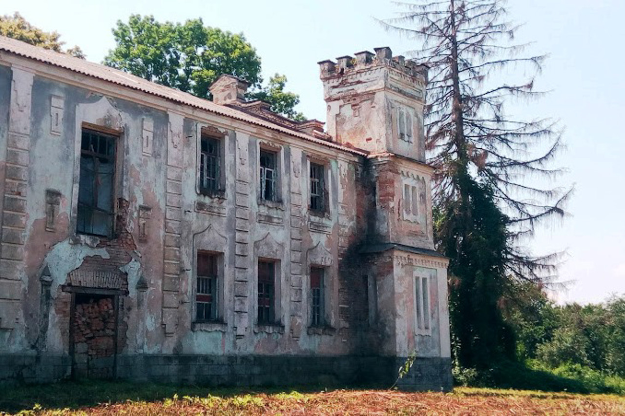 Палац Новицьких, Слобідка-Шелехівська